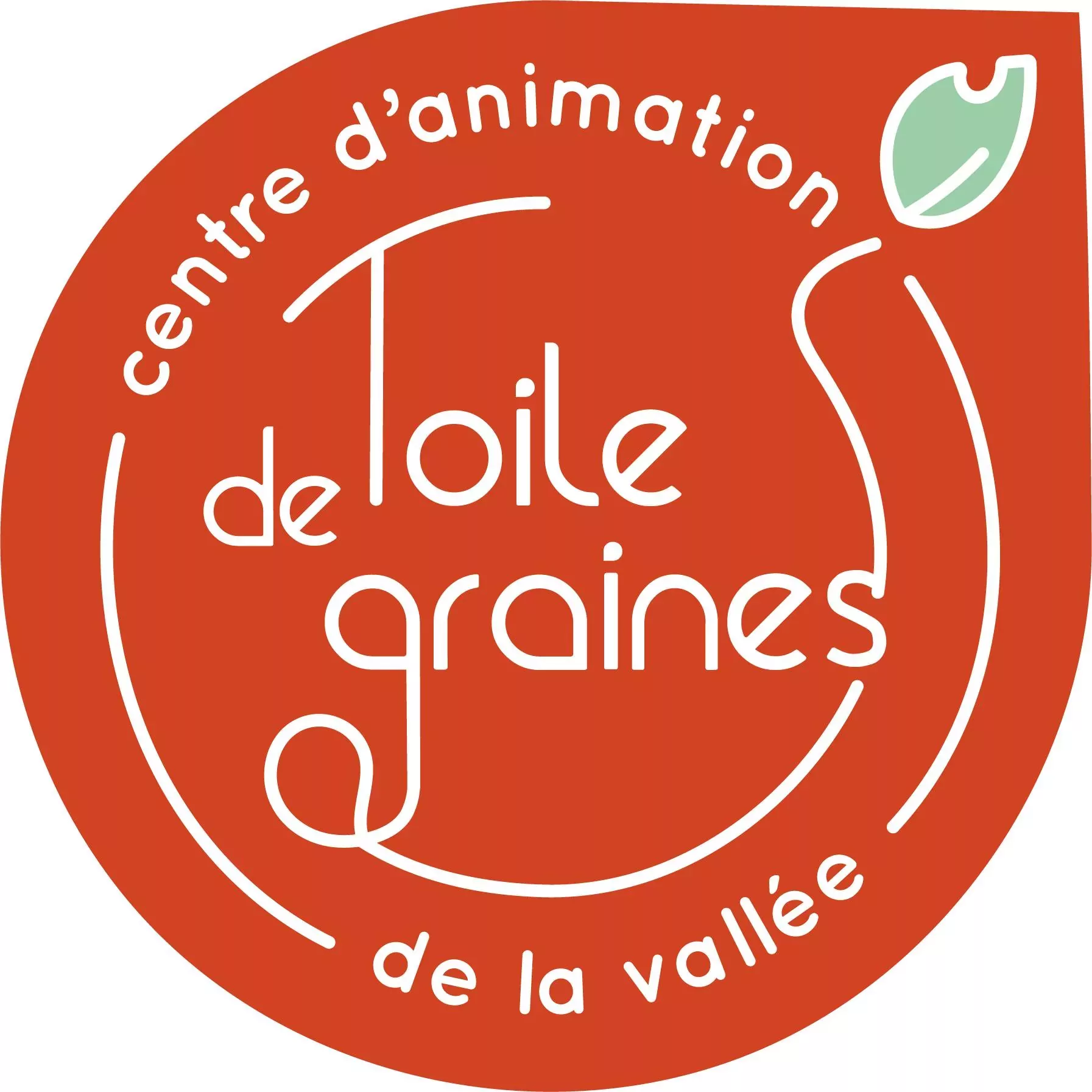 LOGO Centre animation sociale Toile de graines