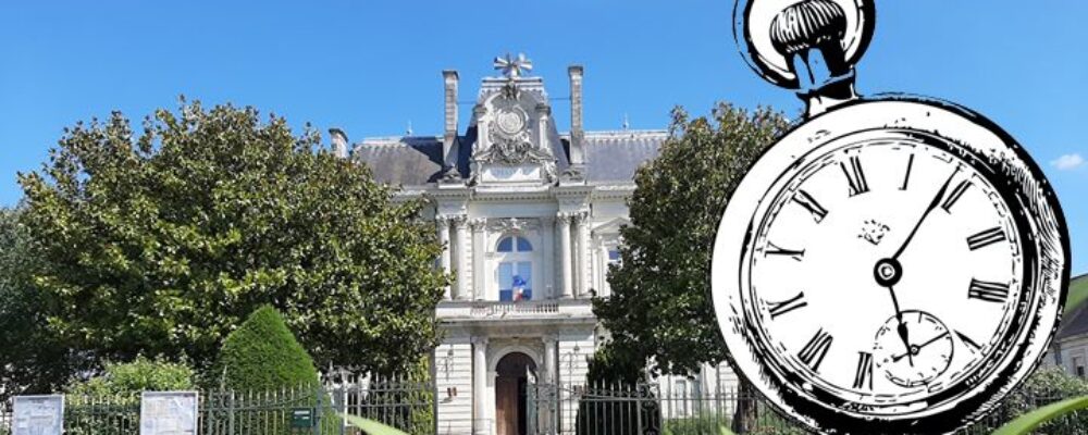 Photo mairie avec montre a gousset