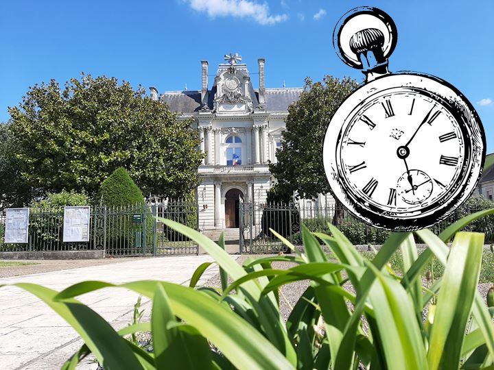 Photo mairie avec montre a gousset