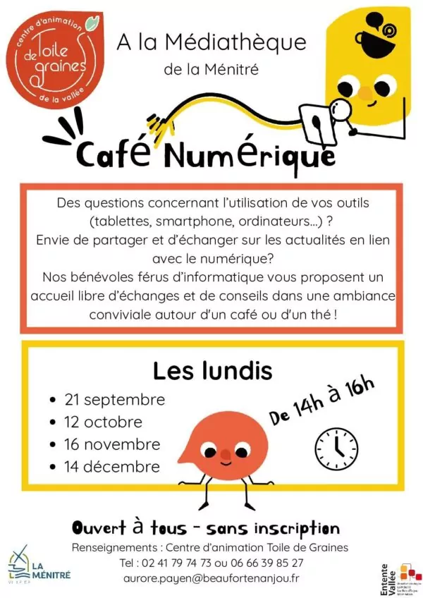 Image du document Café Numérique groupe La Ménitré sept dec 2026