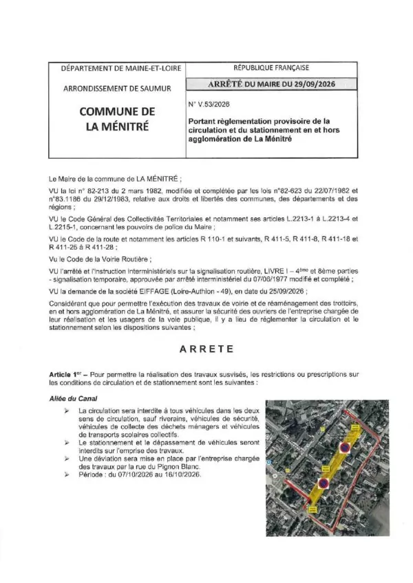 Image du document V53.2026 EIFFAGE travaux voirie 2026 Démarrage le 07 octobre 2026
